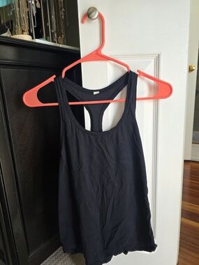 lululemon athletica Black Racerback Tank Top